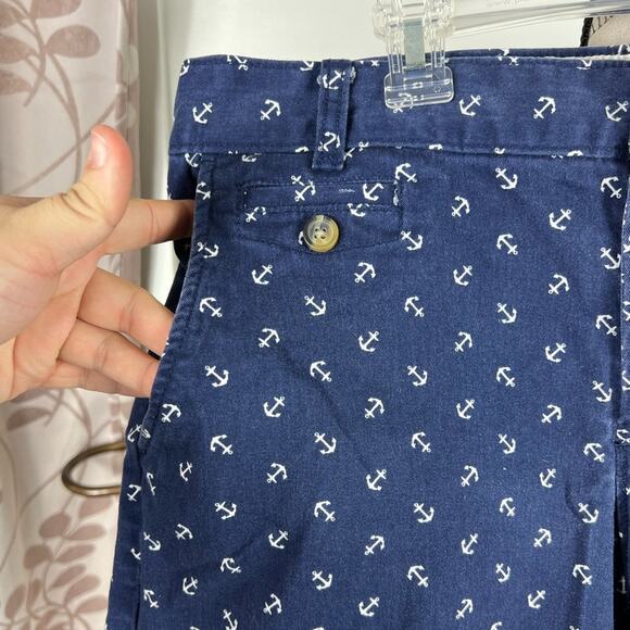 Dockers Blue and white anchor patterned shorts with pockets - Picture 5 of 10
